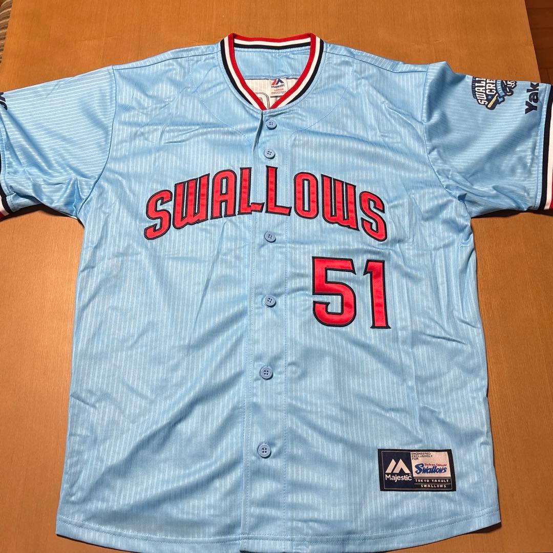 東京ヤクルトスワローズ　濱田太貴 2024 クルーユニフォーム　セミオーダー