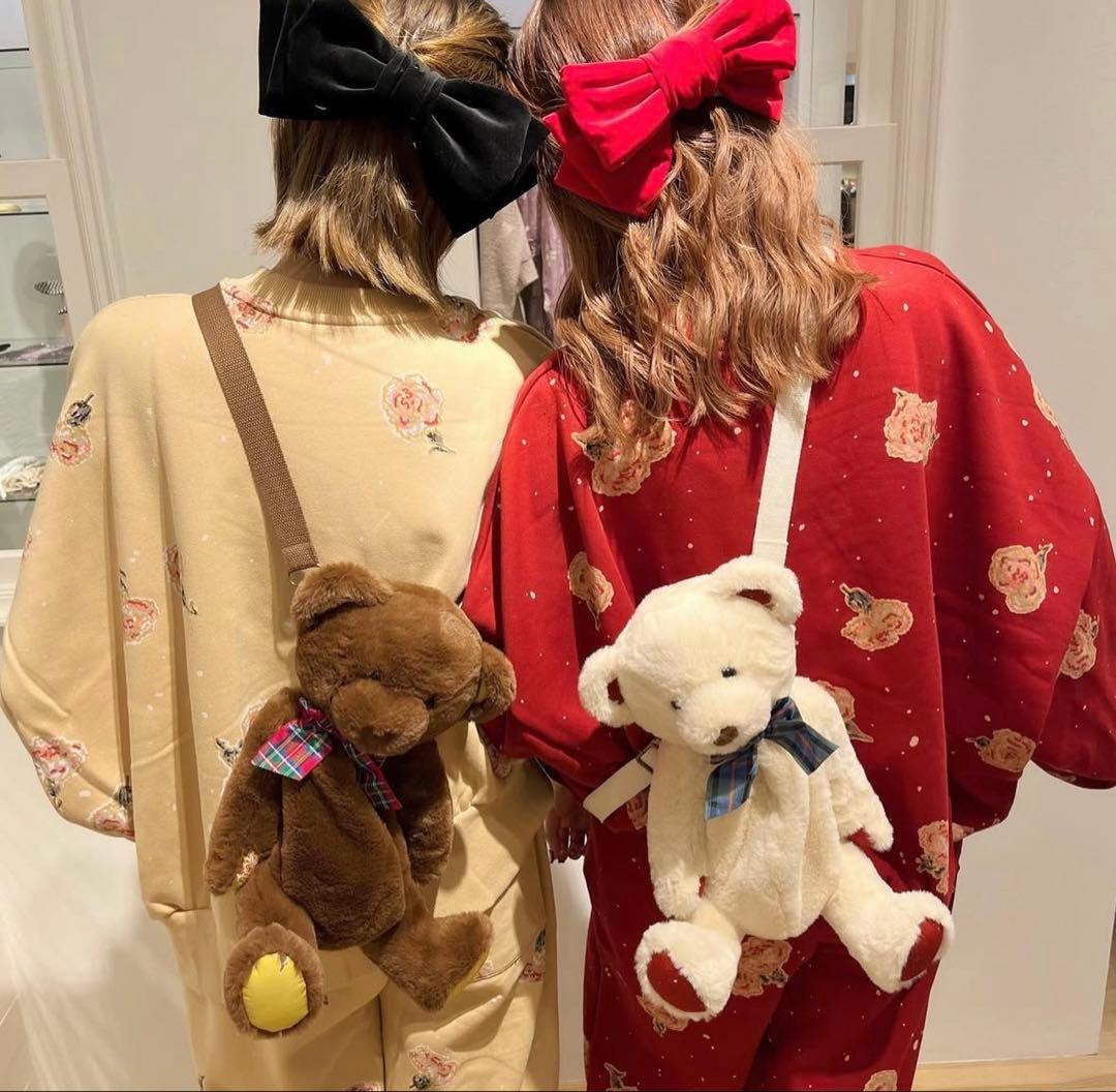 little sunny bite×PINK HOUSE コラボ　スウェット