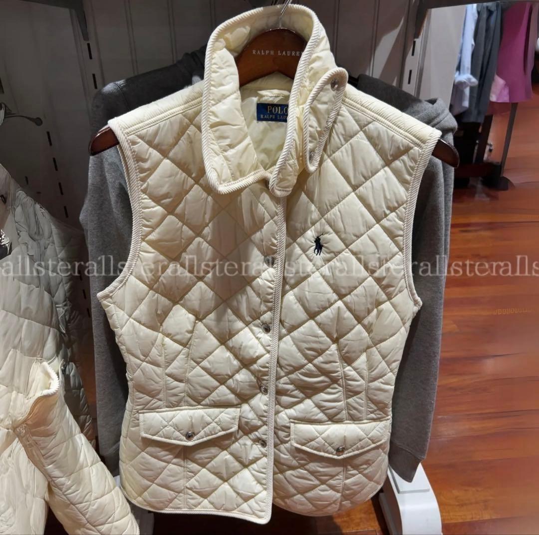 【Ralph Lauren】ラルフローレン ロゴ ジレ ダウンベスト