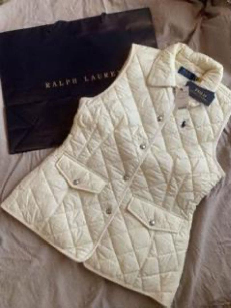 【Ralph Lauren】ラルフローレン ロゴ ジレ ダウンベスト