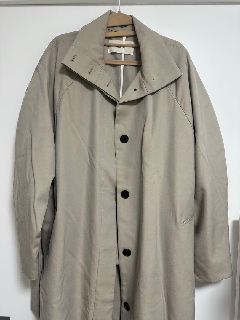 TODAYFUL トゥデイフル スタンドカラートレンチコート オートミール