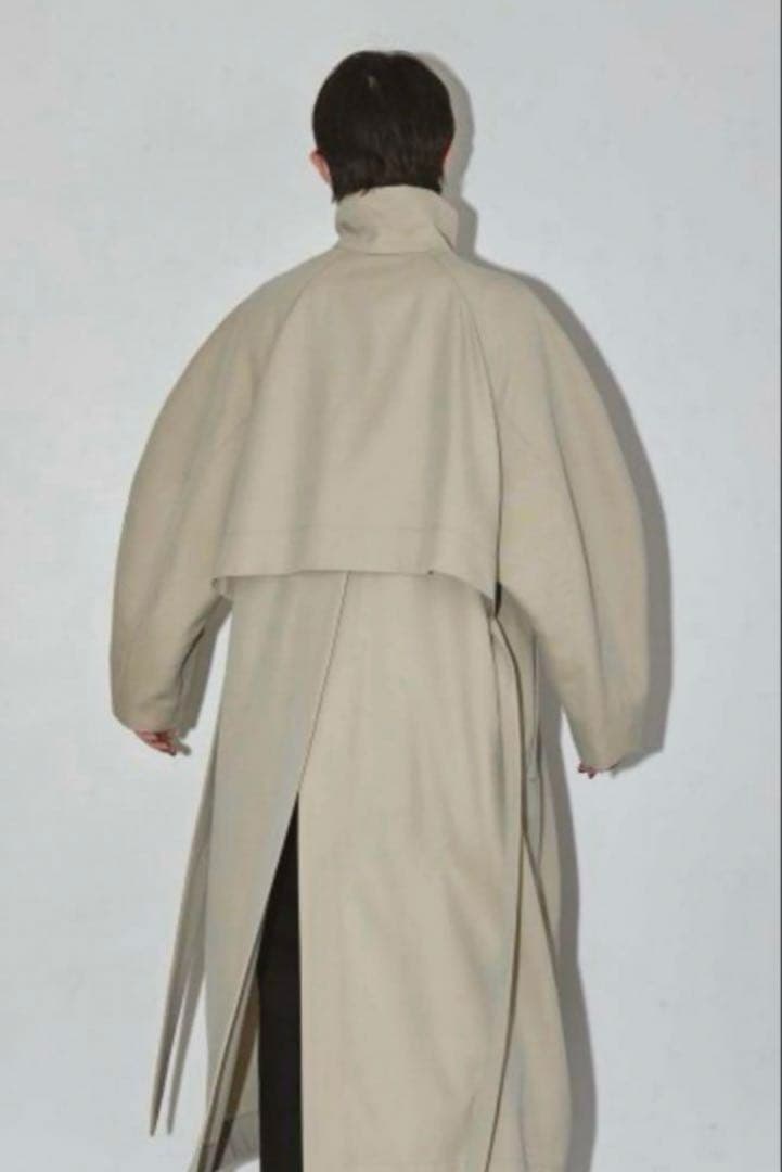 TODAYFUL トゥデイフル スタンドカラートレンチコート オートミール