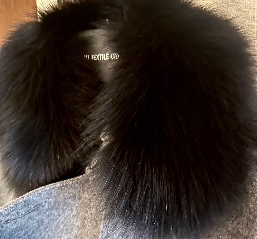 うめこのぱっぱ★バーバリーロンドン カシミヤ混 ウール ロングコート