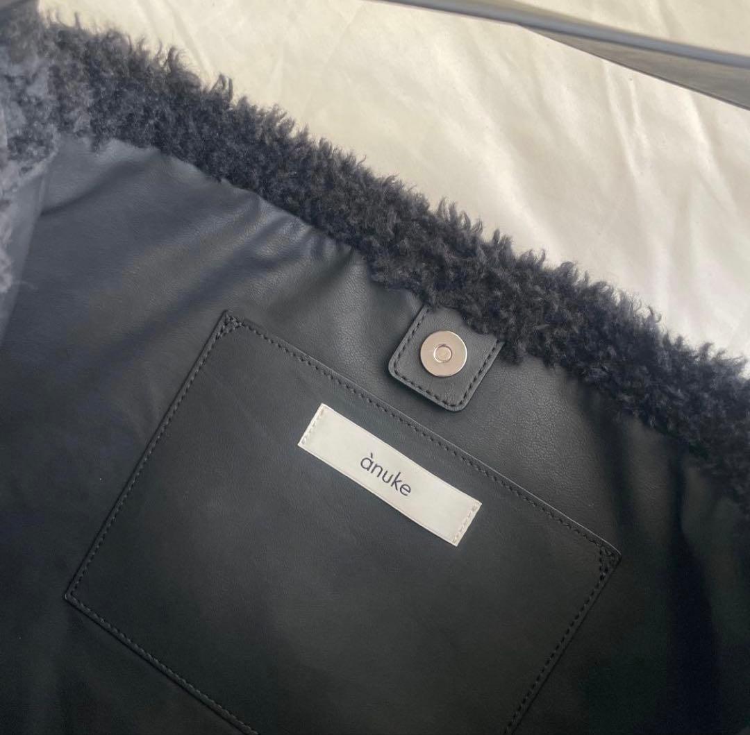 アンヌーク anuke ボアトートバッグ