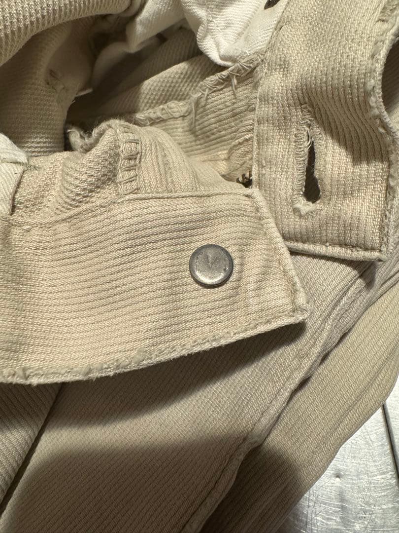 60s〜LEVI'S 911B ピケ BigE パンツ ボタン裏V