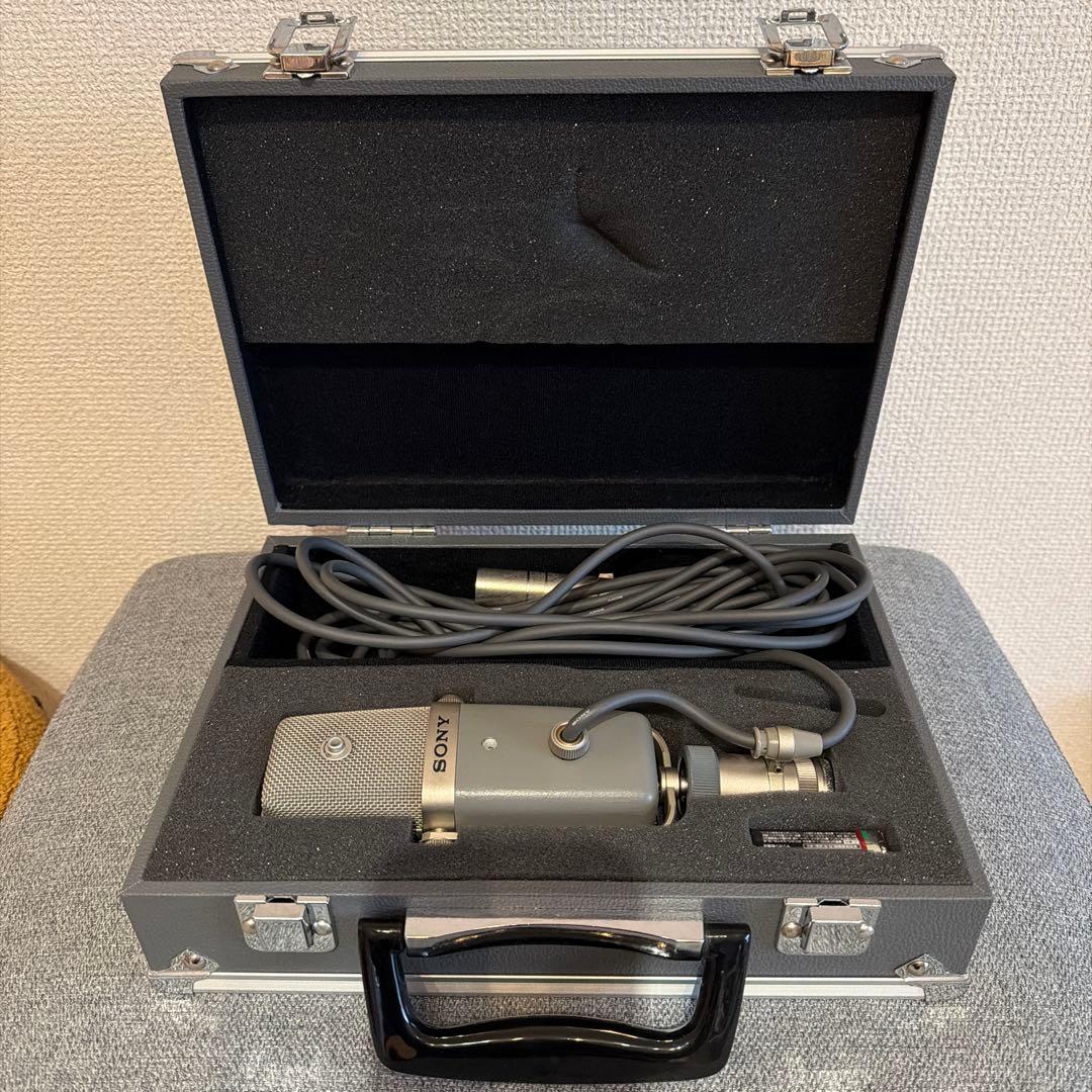 SONY コンデンサーマイクC-38B ケース付き