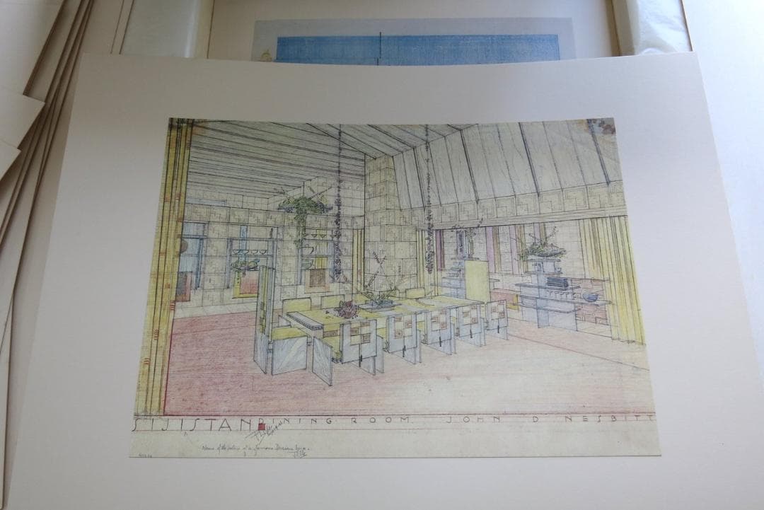 フランク・ロイド・ライト建築透視図集 ポートフォリオ 限定480部 箱付