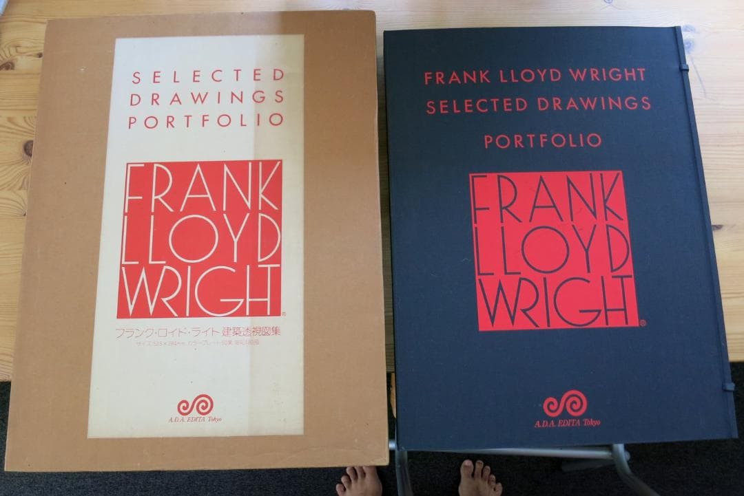 フランク・ロイド・ライト建築透視図集 ポートフォリオ 限定480部 箱付
