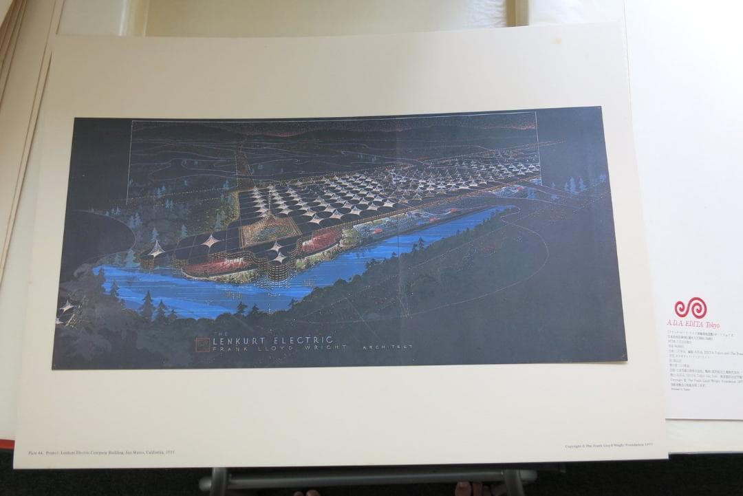 フランク・ロイド・ライト建築透視図集 ポートフォリオ 限定480部 箱付
