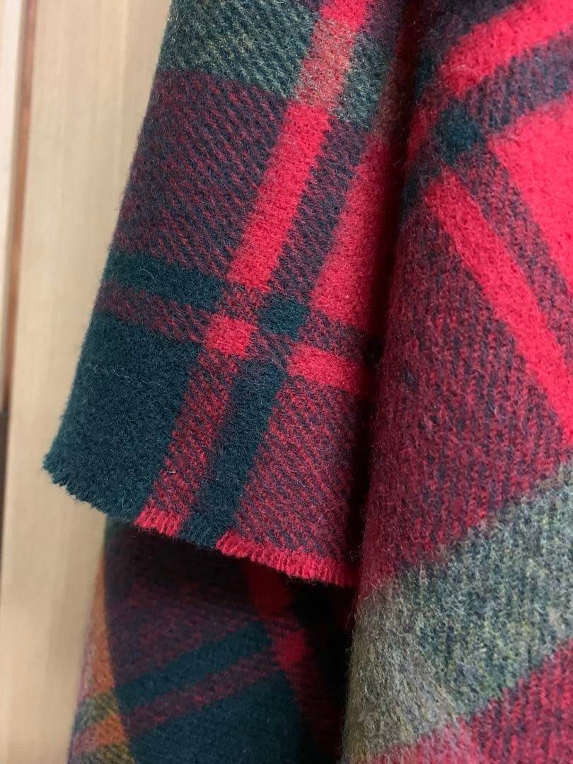 23区Abraham Moon ラムウール ポンチョ ストール