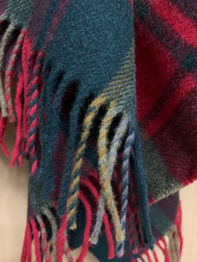 23区Abraham Moon ラムウール ポンチョ ストール