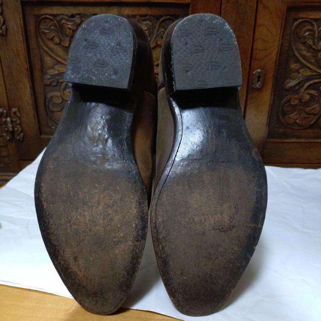 JUSTIN ウェスタンブーツ　サイズ8 1/2 　レザー　茶色　メンズ