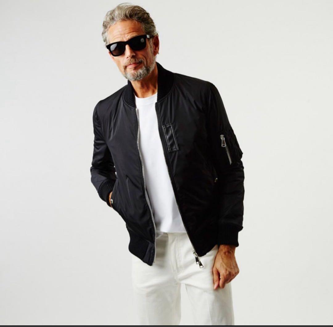 1piu1uguale3 MA-1 リバーシブル ジャケット XL