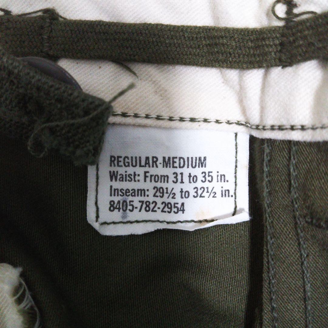 米軍実物 M65フィールドパンツ M-R RDPIDアルミジップ