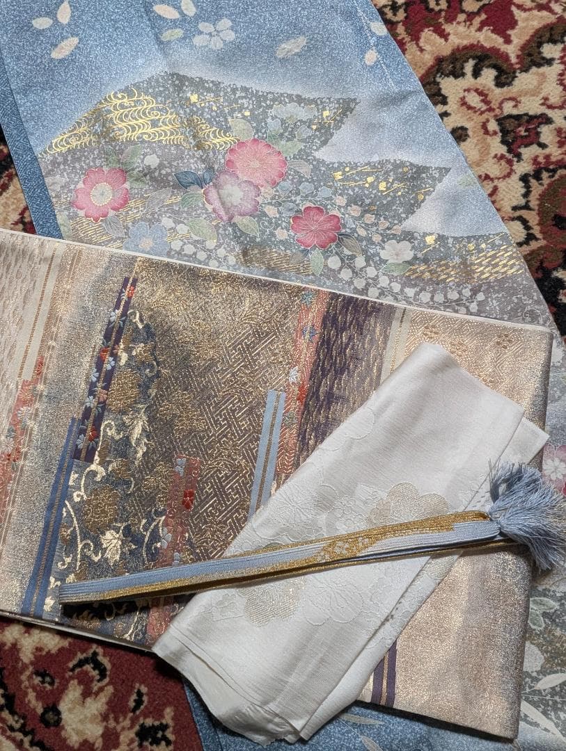 訪問着4点セット 卒業式 入学式 訪問着 袋帯