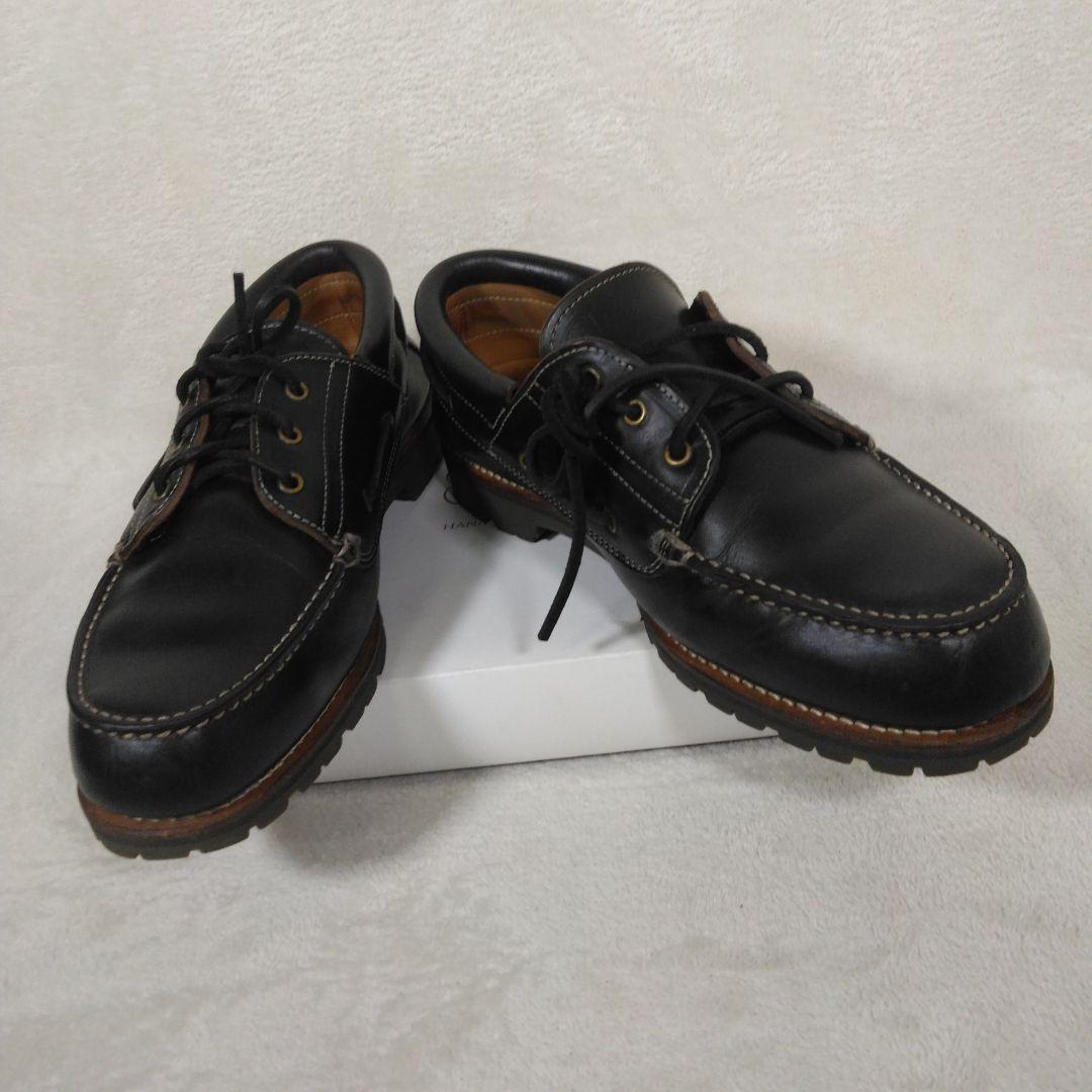 danner vibram 黒レザー モカシン シューズ