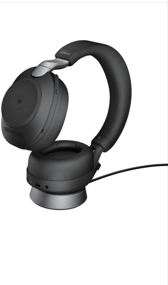 Jabra Evolve2 85 ワイヤレスヘッドホン 充電スタンド のセット