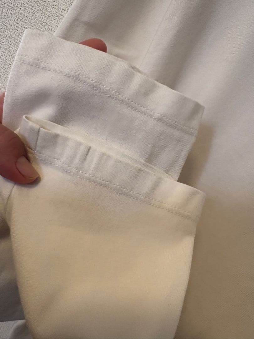 MONCLER モンクレール ロゴ刺繍プリント クルーネック 長袖カットソー L