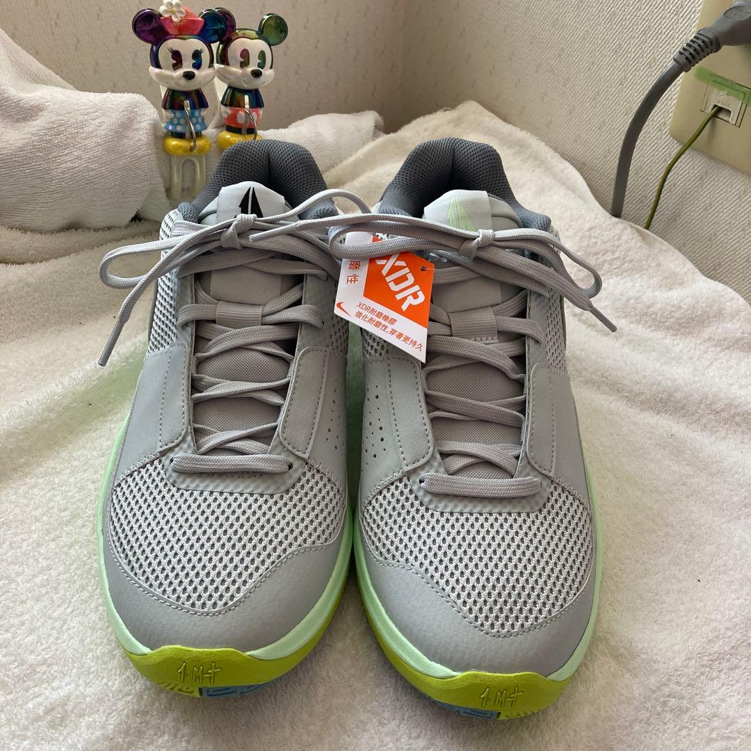 NIKE JA1EPライトシルバー/サイバー/クールグレー/グラナイト/バッシュ