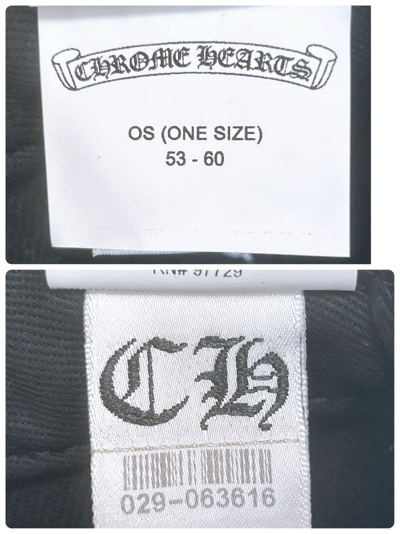 レア✨未使用級✨Chrome Hearts クロムハーツ ダガー キャップ