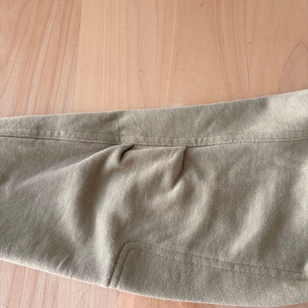 FRED PERRY ジッパーポケット スウェット　トレーナー　カーキ　M