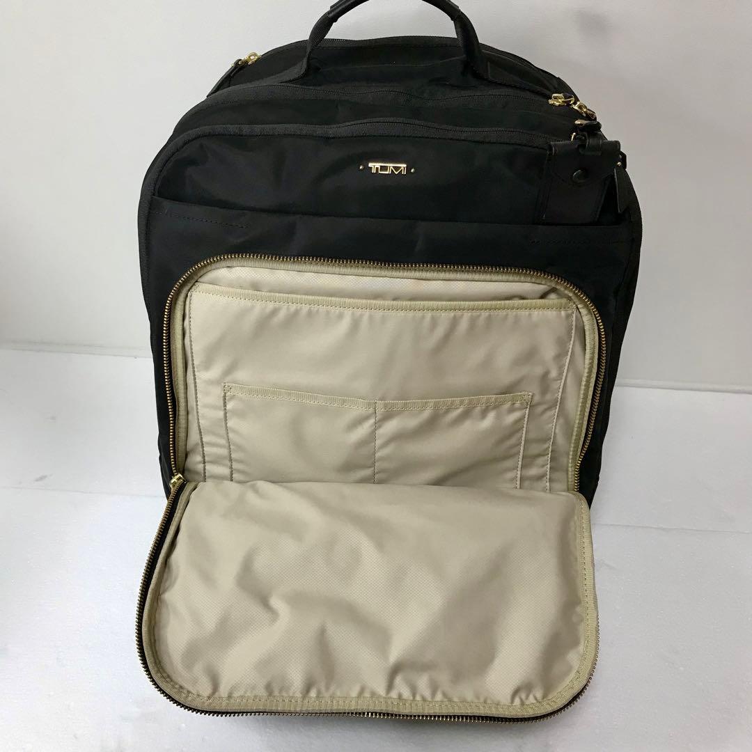 【極美品】TUMI トゥミ キャリーバッグ 四輪 ナイロン(ブラック)