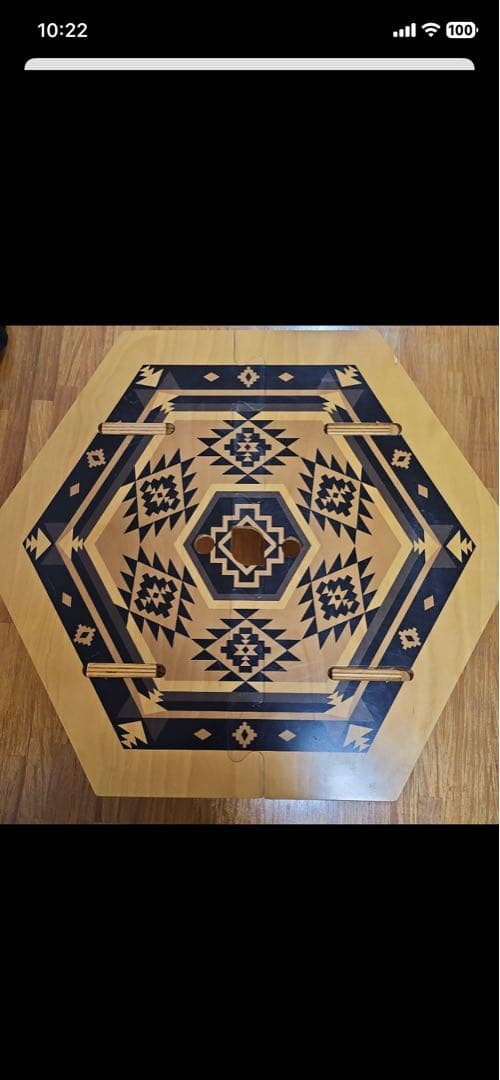 The Arth ざぁーッス　ヘキサテーブル　持ち運び紐付き