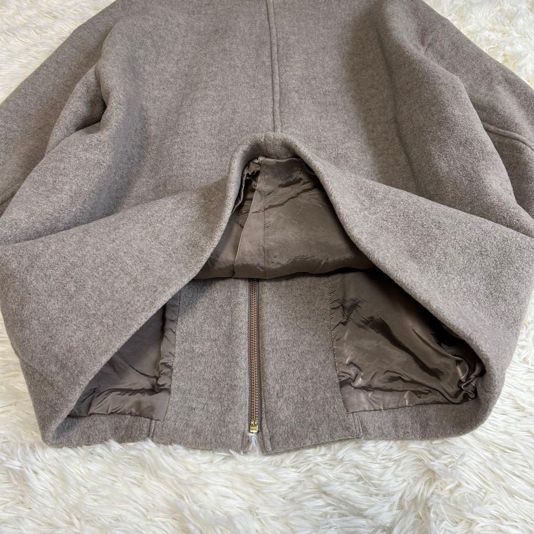 ✨美品✨大人気 ノーブル MTRカラーレスジップショートコート 近年モデル 38