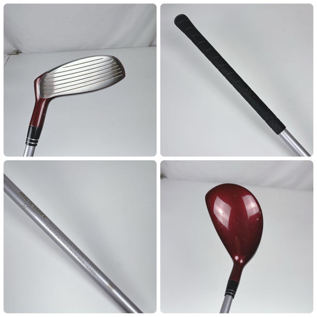 【激安‼️】marie claire レディースゴルフクラブセット バッグ付き