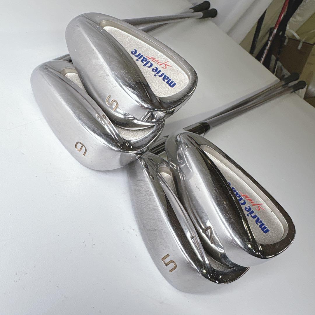 【激安‼️】marie claire レディースゴルフクラブセット バッグ付き