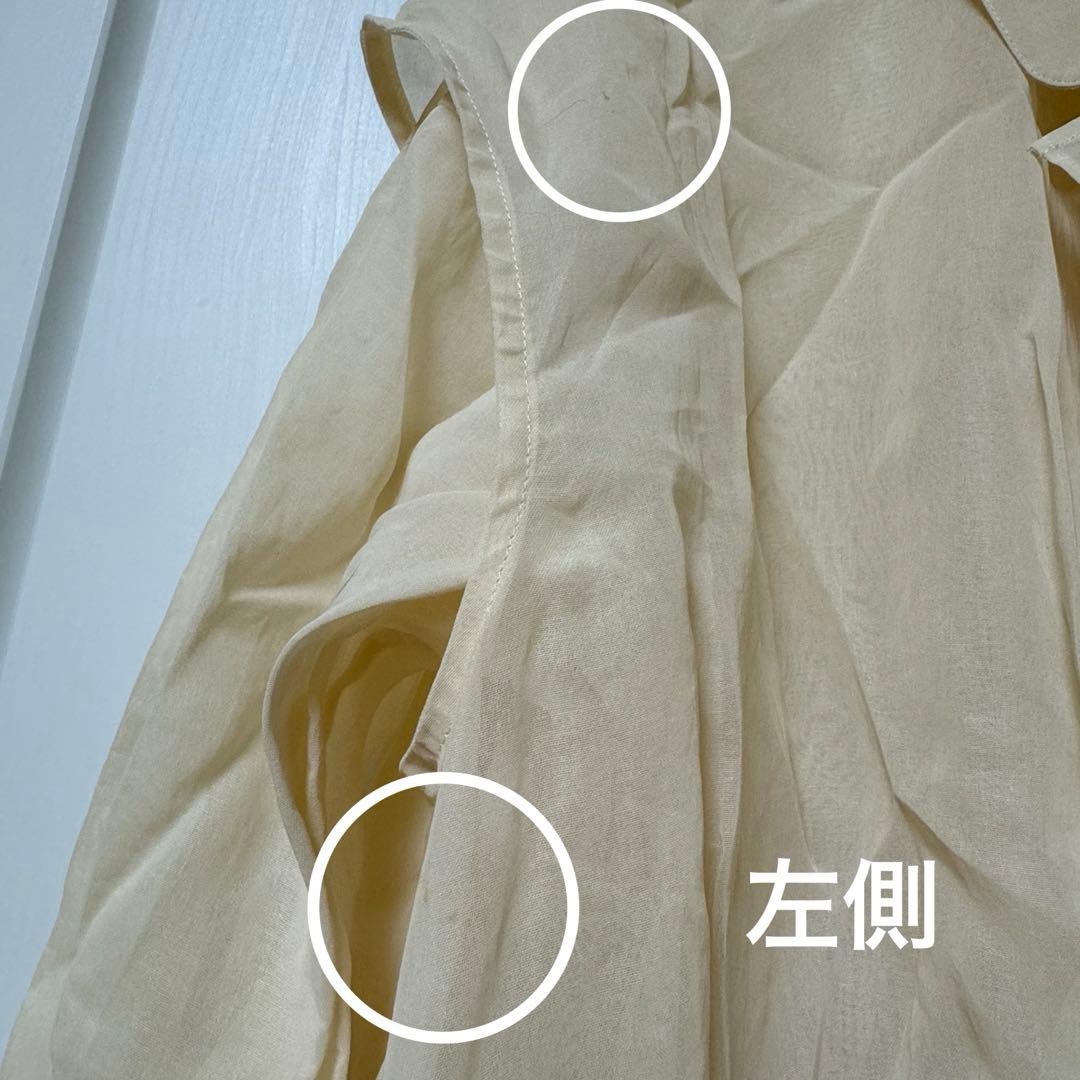 TENNE HANDCRAFTED MODERN オーガンジー　ロングコート