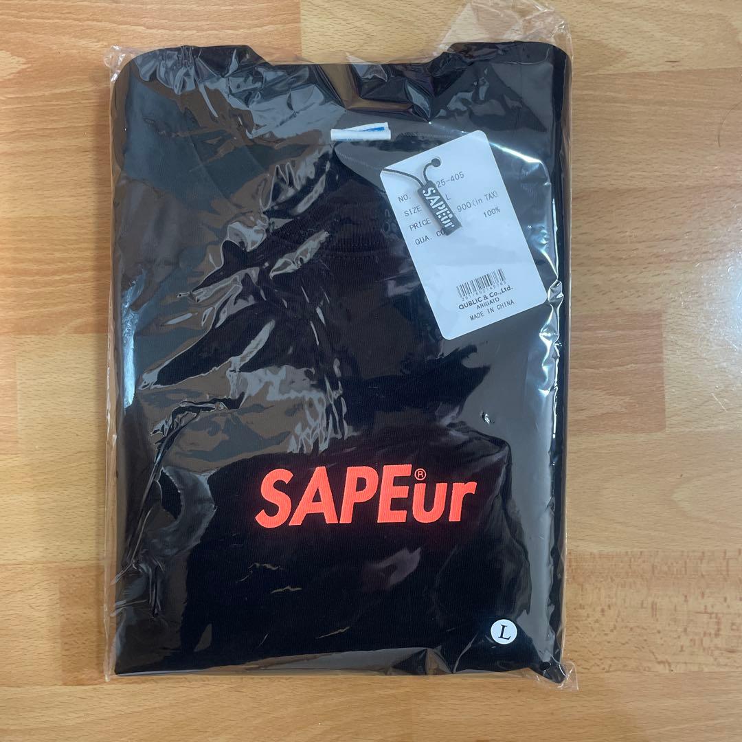 SAPEu デニスロッドマン　オレンジ ロンT