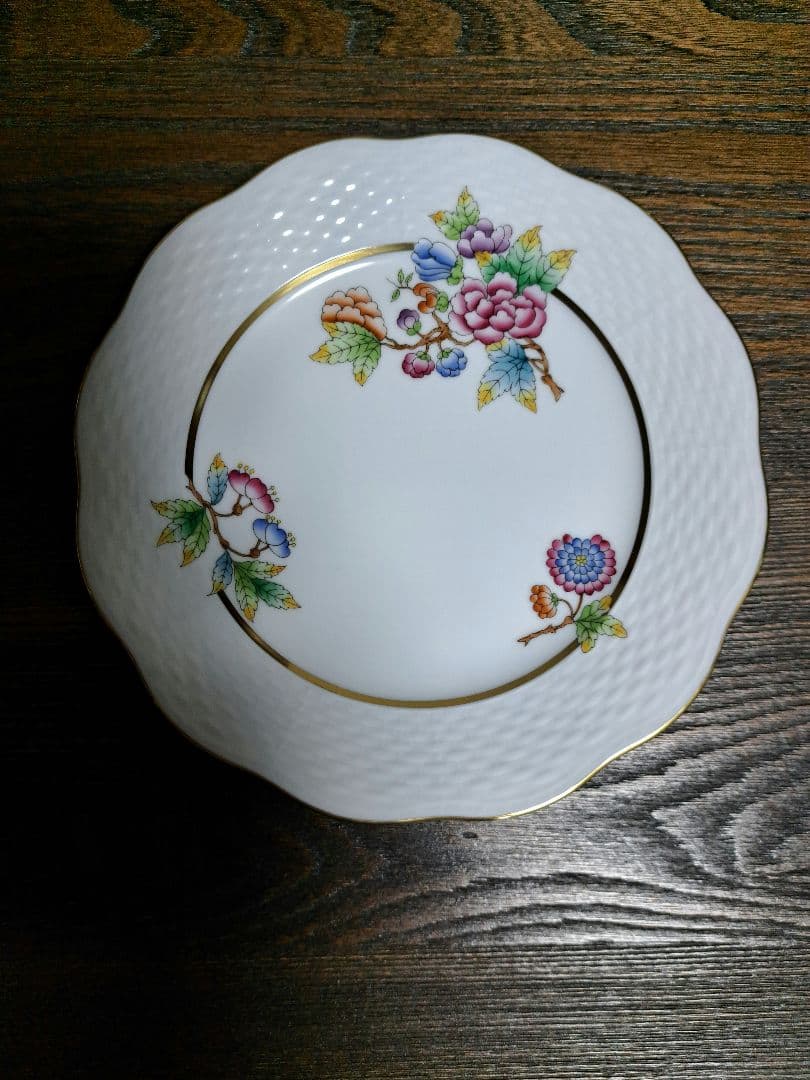 新品　Herend　ヴィクトリアゴールド　プレート