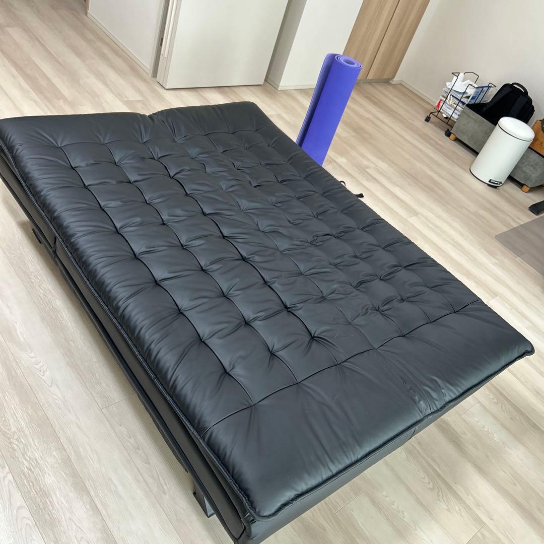 ニトリ 傷・汚れに強い合成皮革 ソファベッド