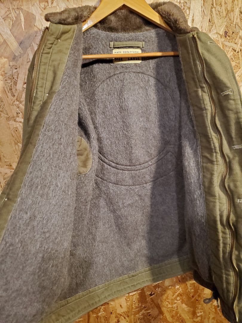 バズリクソンズ N-1 デッキジャケット ワッペン M品番 Lサイズ