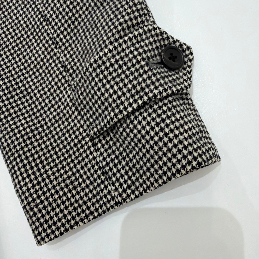 【美品】ポールスミスロンドン ウールコート XL チェック柄 ストライプ