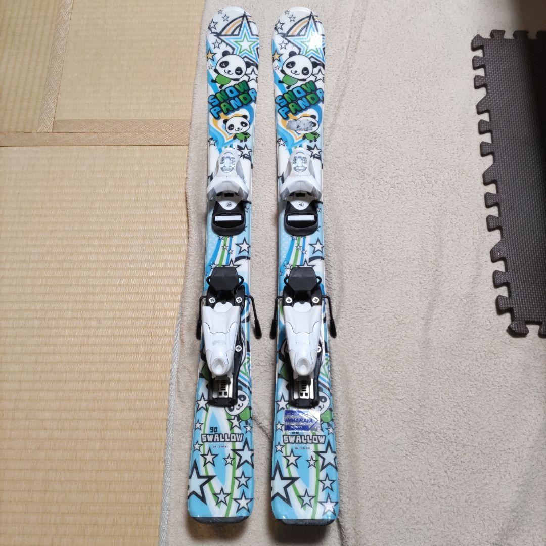 SWALLOW　 スキー板　 パンダデザイン　90センチ
