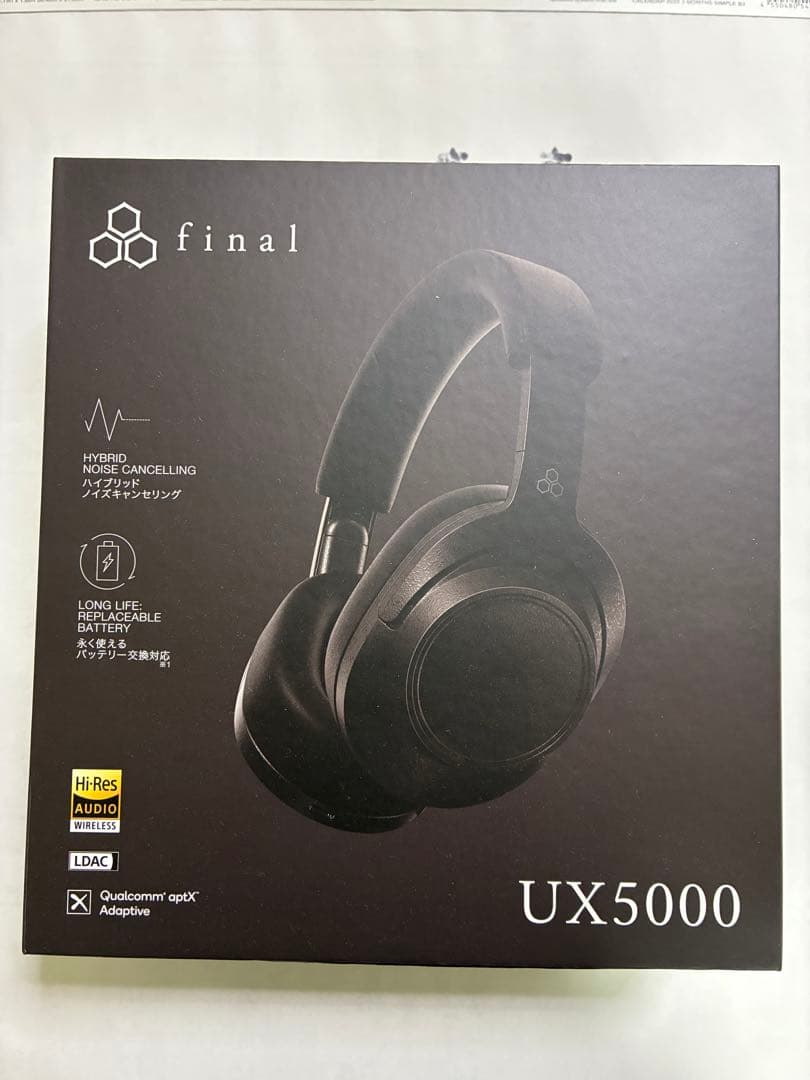final UX5000 ワイヤレスヘッドホン