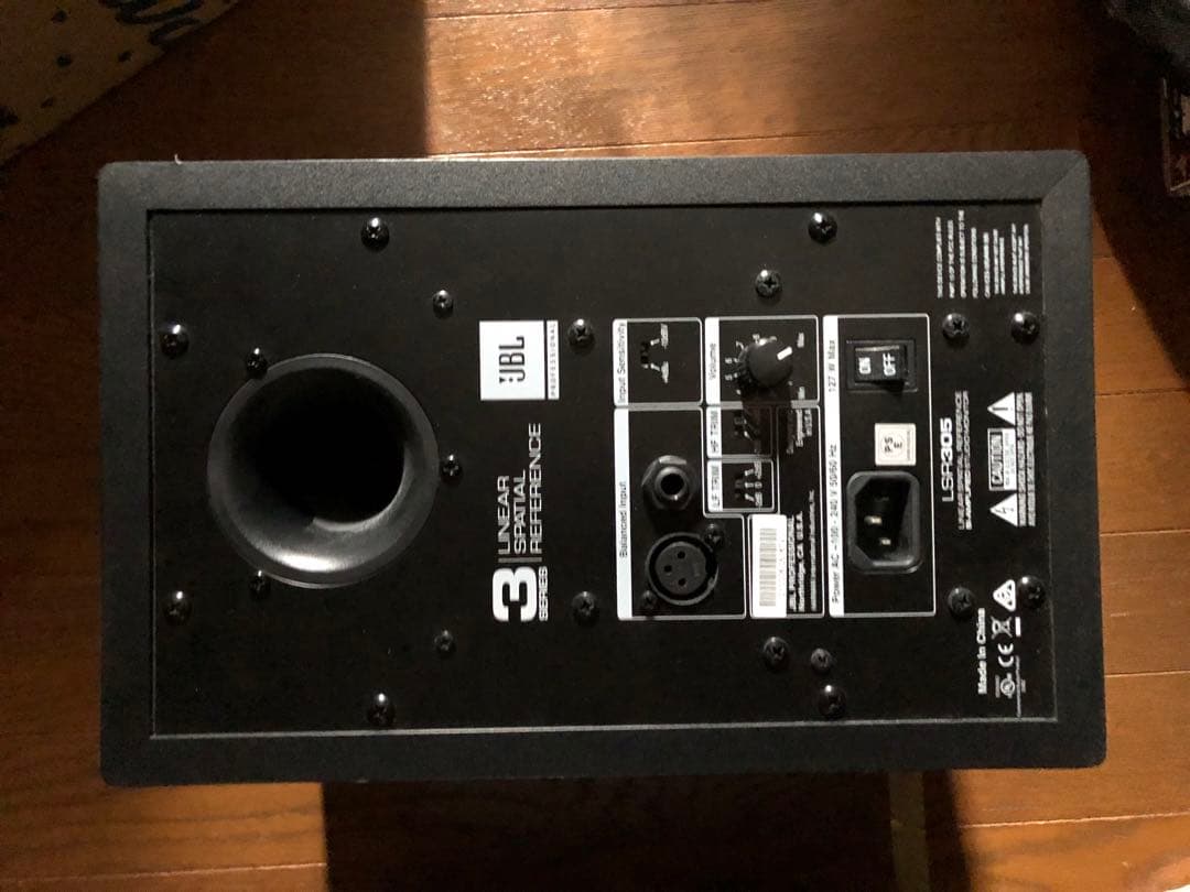 JBL LSR305 モニタースピーカースタンドセット　中古