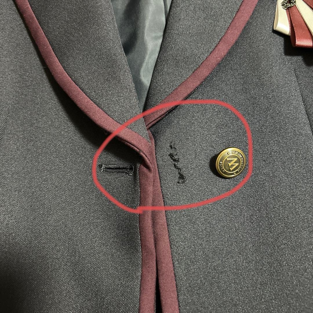 卒業式　BEAMS DESIGN 女の子スーツ　サロペットワイドパンツ