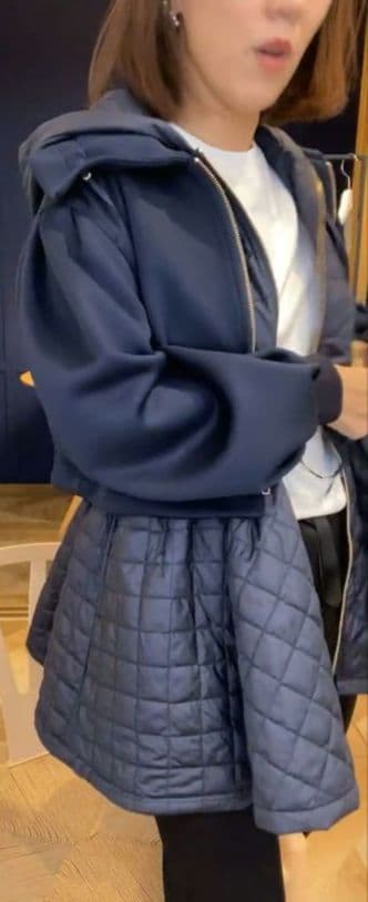 ロージーモンスター　3way peplum outer　※キルティングベストのみ