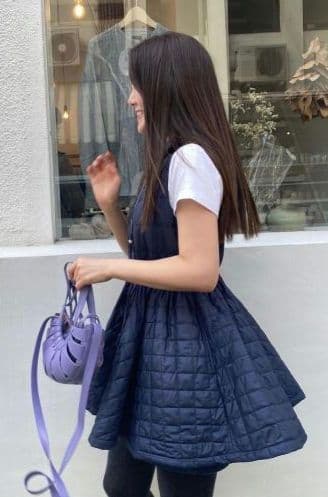 ロージーモンスター　3way peplum outer　※キルティングベストのみ