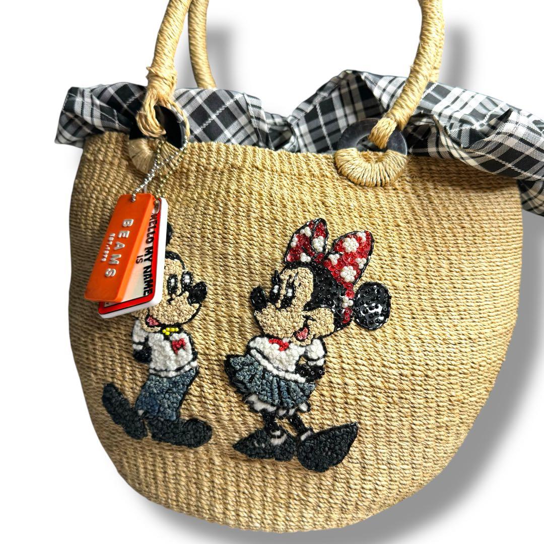 ✨希少品✨ ビームスボーイ かごバッグ ディズニーコラボ 40周年記念