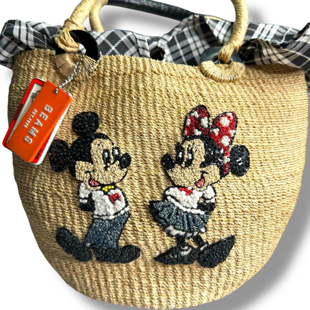 ✨希少品✨ ビームスボーイ かごバッグ ディズニーコラボ 40周年記念