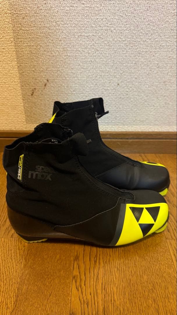 スキー ブーツ EU39 ブラック/イエロー