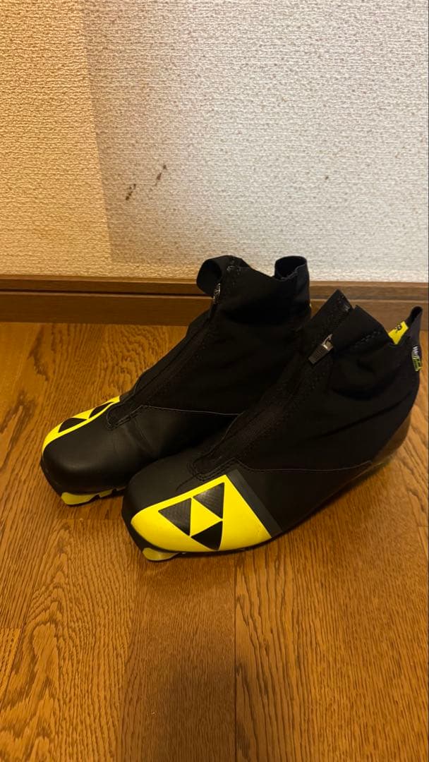 スキー ブーツ EU39 ブラック/イエロー