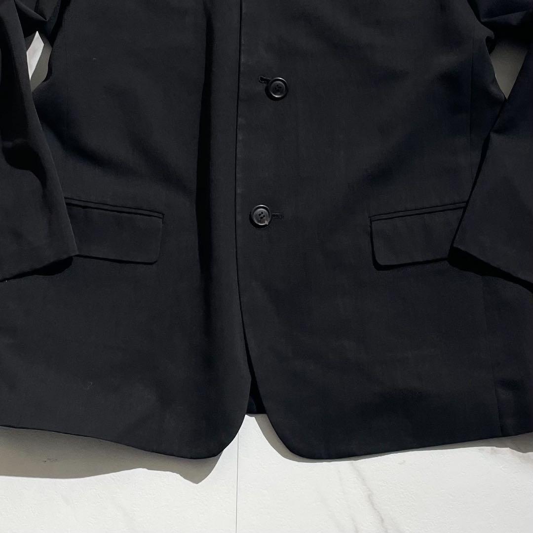 美品✨ISSEY MIYAKE MEN マオカラー ノーカラージャケット 黒タグ