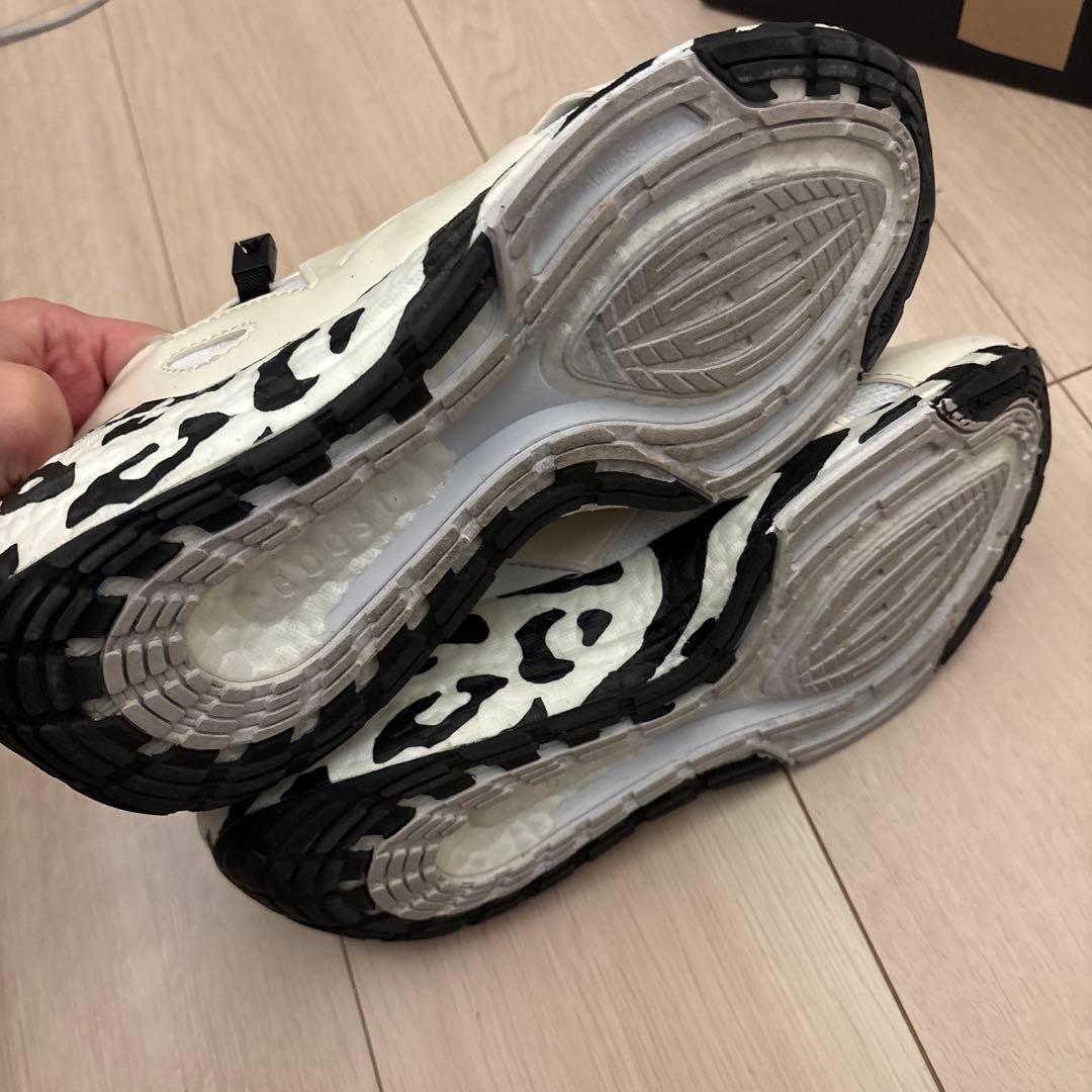 ステラマッカートニーアディダス　ローカットゼブラスニーカー24.5cm