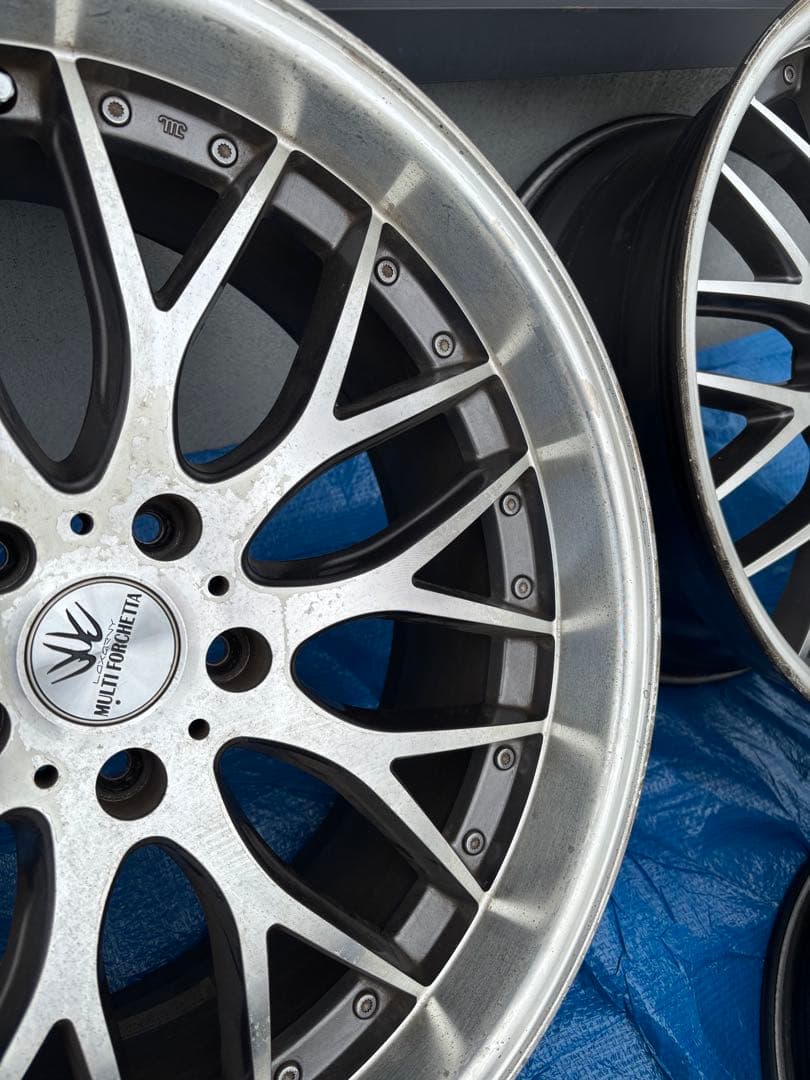 ヴェルアルファード等 ロクサーニ　マルチフォルケッタ２０インチアルミ