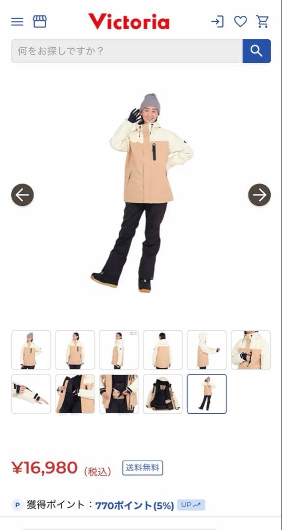 オーシャンパシフィック レディース スノボウェア L 上下セット